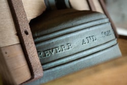 Church bell with inscription: "Revere and Sons"