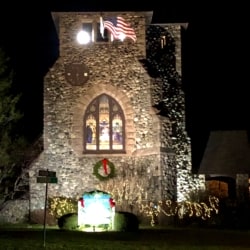 Our Sign at Night